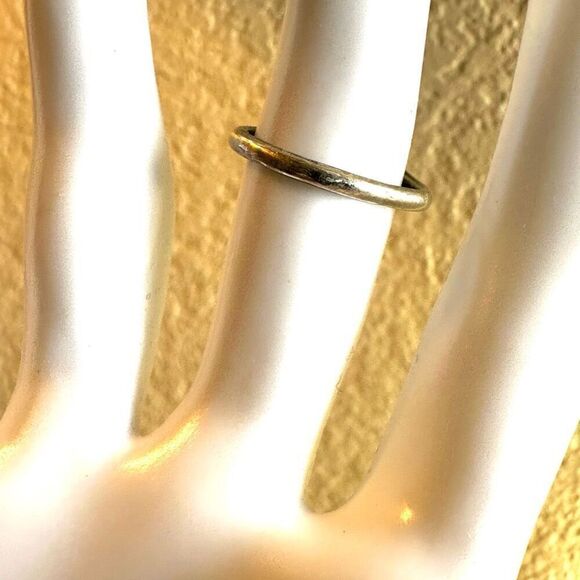 Kendra Scott black druzy   silver plated  ring - Picture 9 of 10